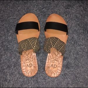 DV by Dolce Vita faux leather and elastic sandal